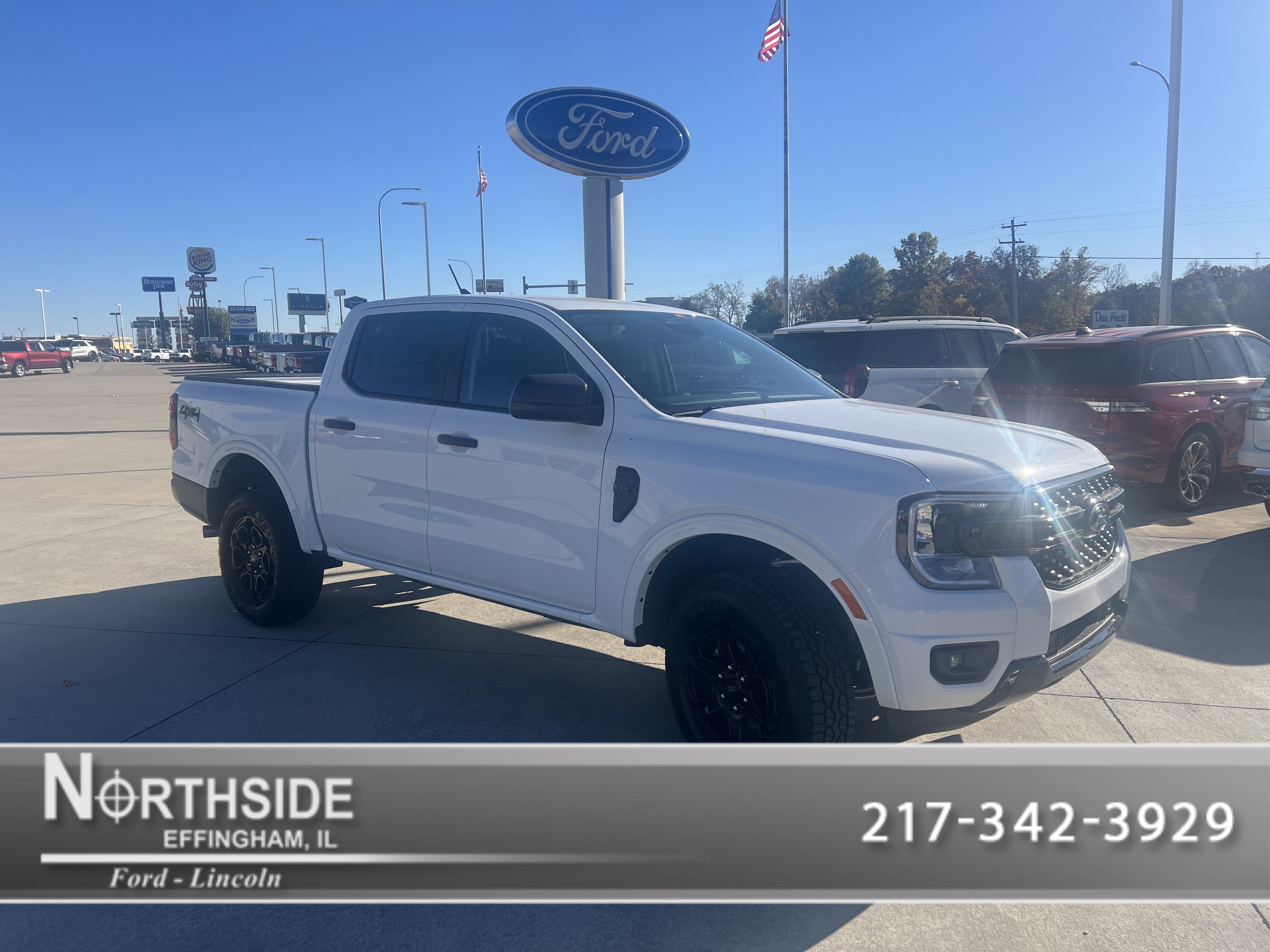 New 2025 Ford Ranger XLT w/ Black Appearance Package