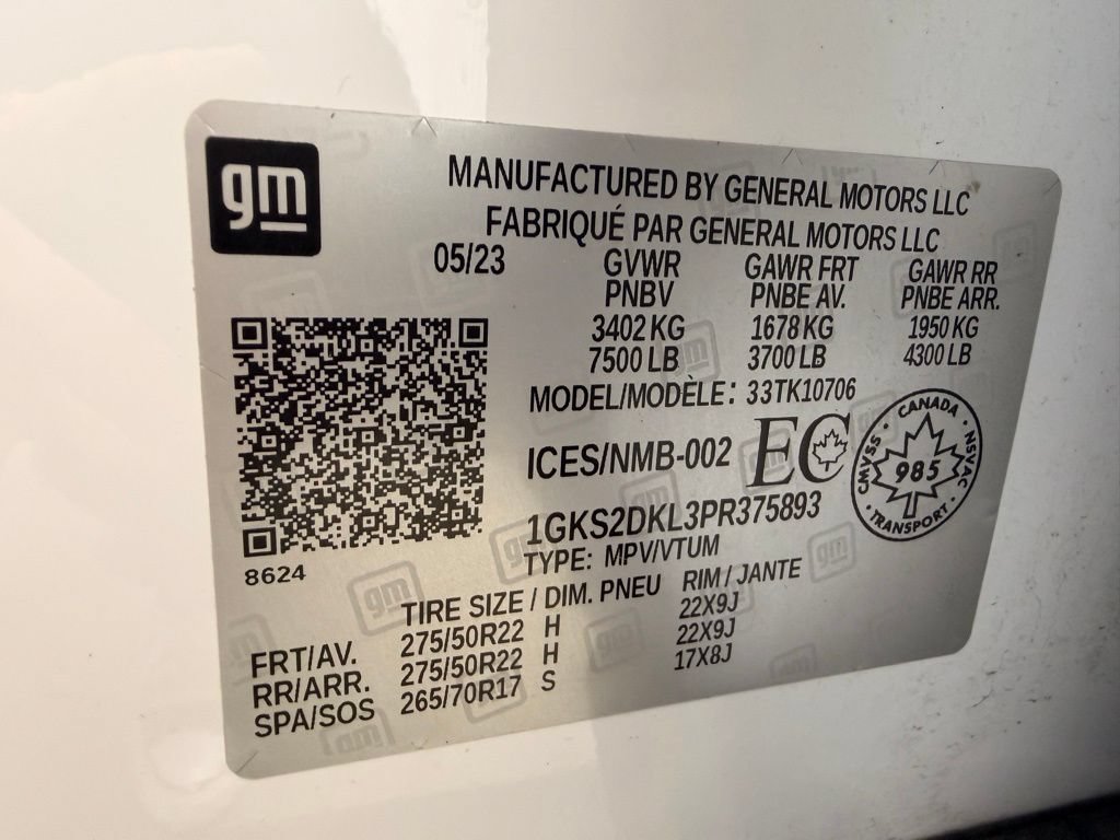 Used 2023 GMC Yukon Denali AWD/4WD image 52