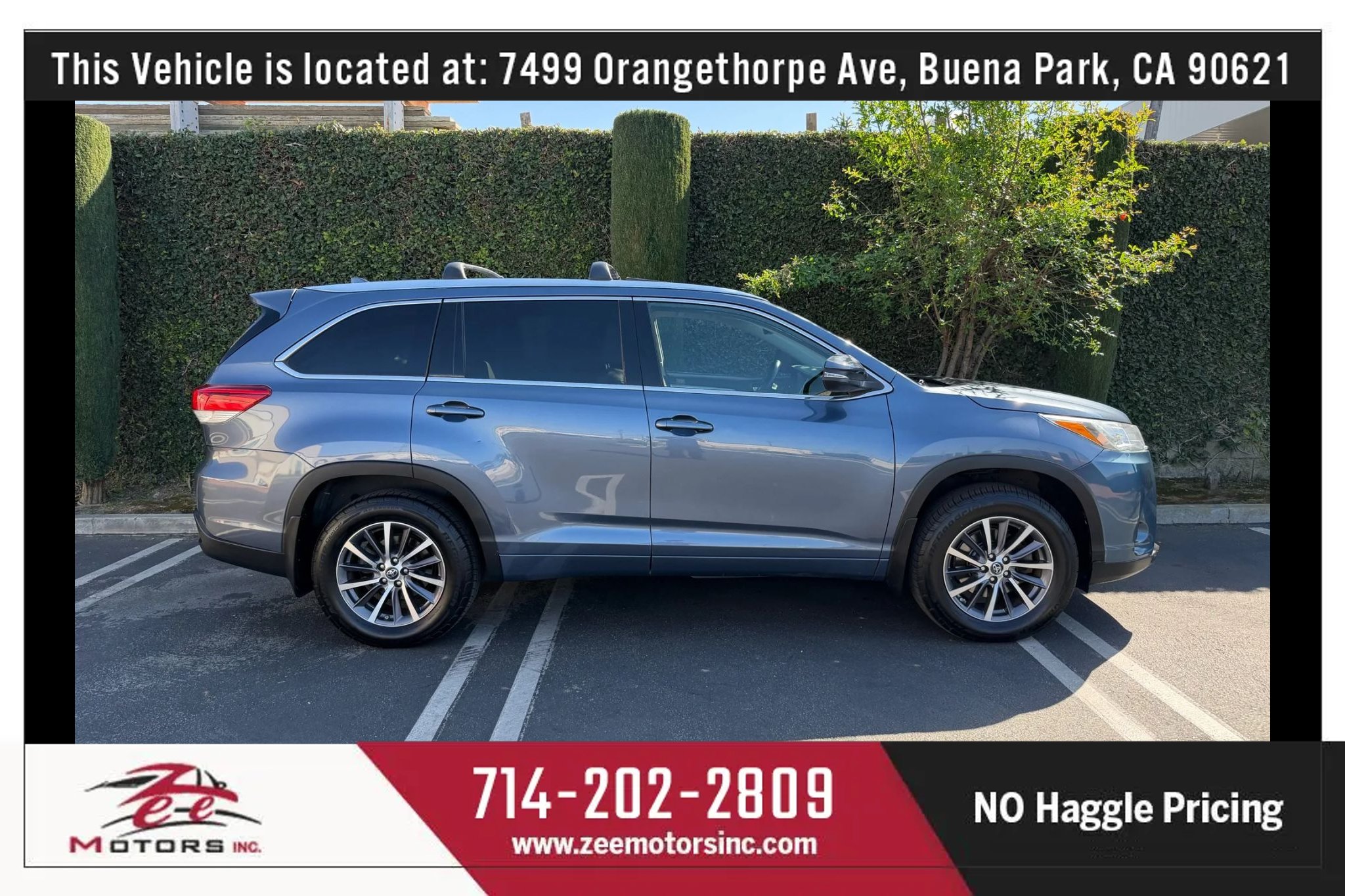 Used 2018 Toyota Highlander XLE w/ Carpet Mat Package (TMS) image 5