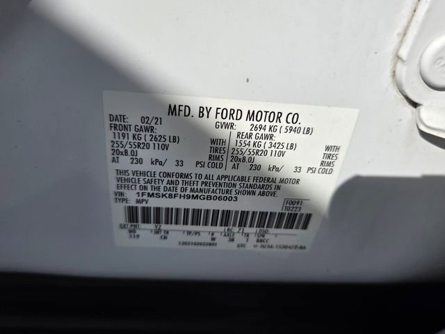 Used 2021 Ford Explorer Limited image 21