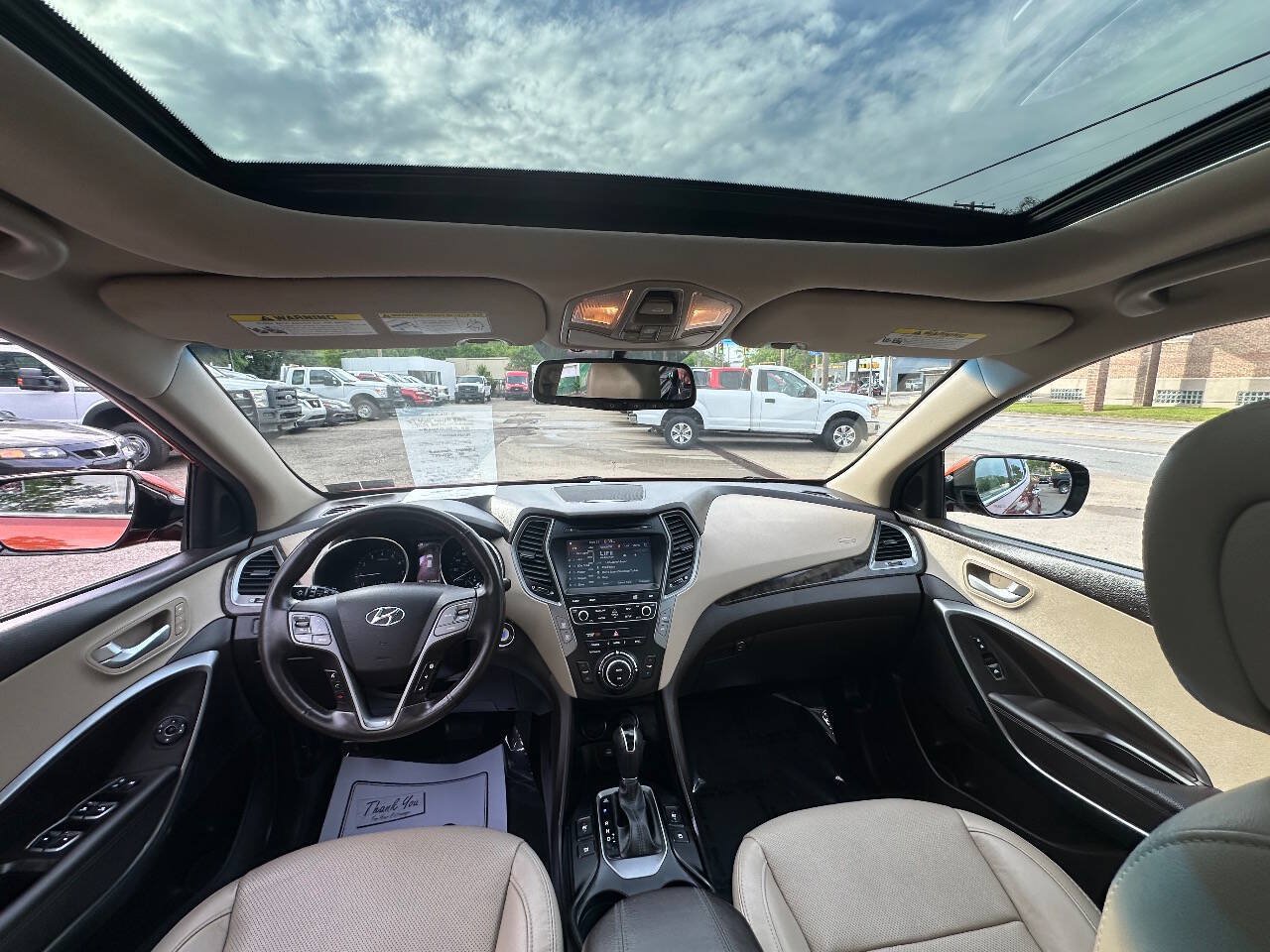 Used 2017 Hyundai Santa Fe Sport w/ 2.4L Tech Package 04 AWD/4WD image 14