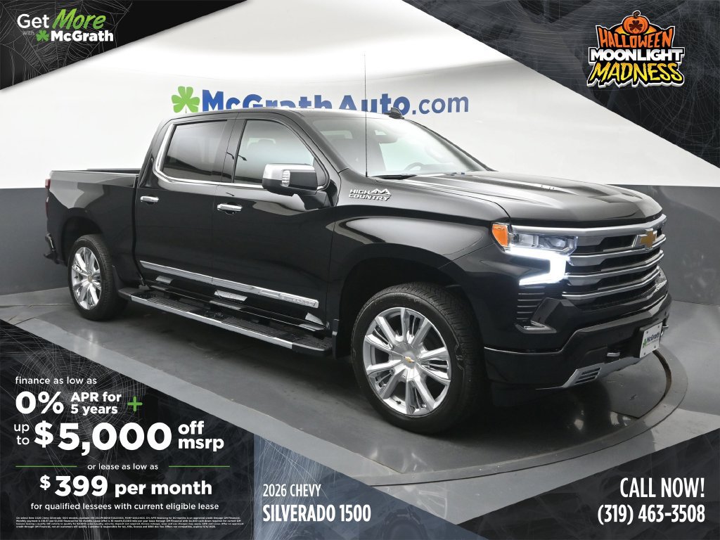 New 2026 Chevrolet Silverado 1500 High Country w/ High Country Premium Package