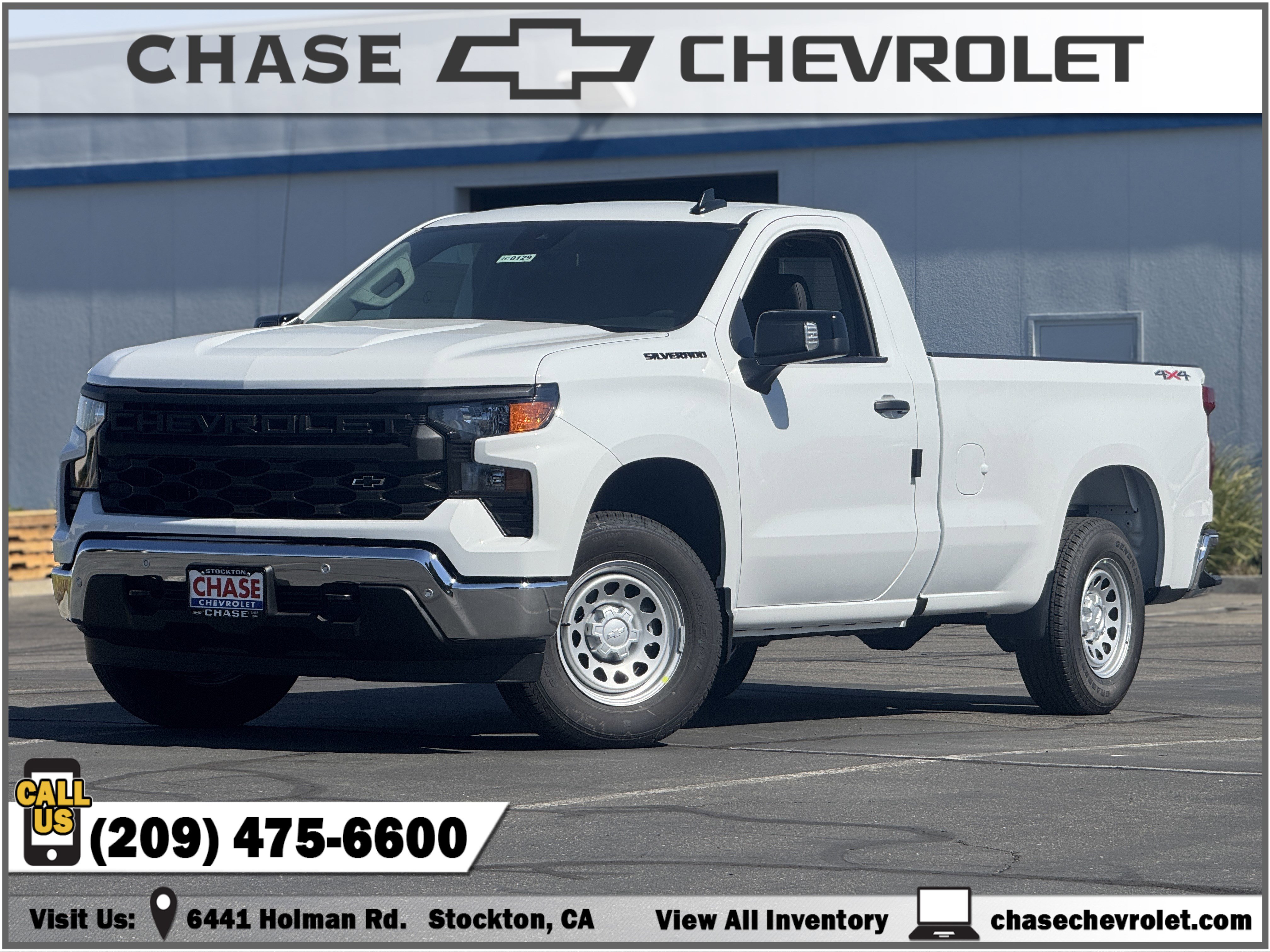 New 2026 Chevrolet Silverado 1500 W/T w/ WT Safety Package AWD/4WD image 1