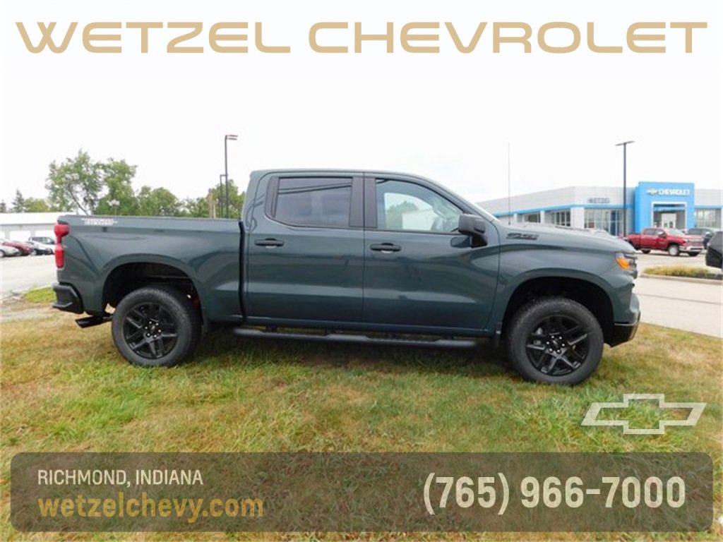 New 2026 Chevrolet Silverado 1500 Custom Trail Boss w/ Turbomax Blackout Package image 2