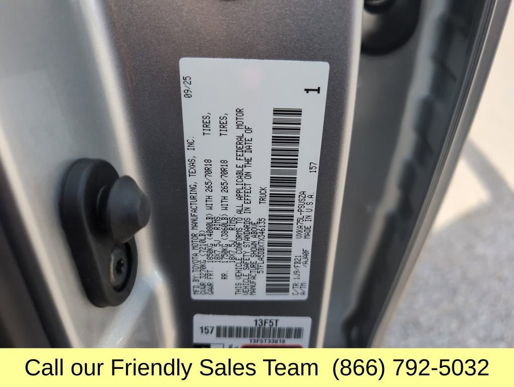 New 2026 Toyota Tundra SR5 w/ TRD Off-Road Package image 23