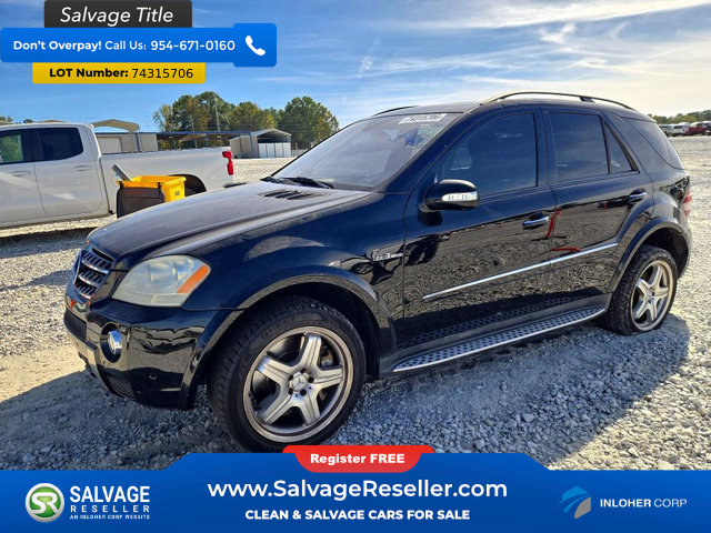 Used 2008 Mercedes-Benz ML 63 AMG 4MATIC