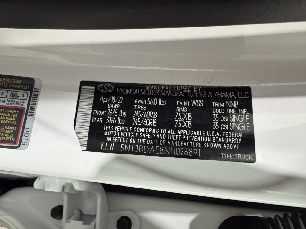 Used 2022 Hyundai Santa Cruz SEL AWD/4WD image 39