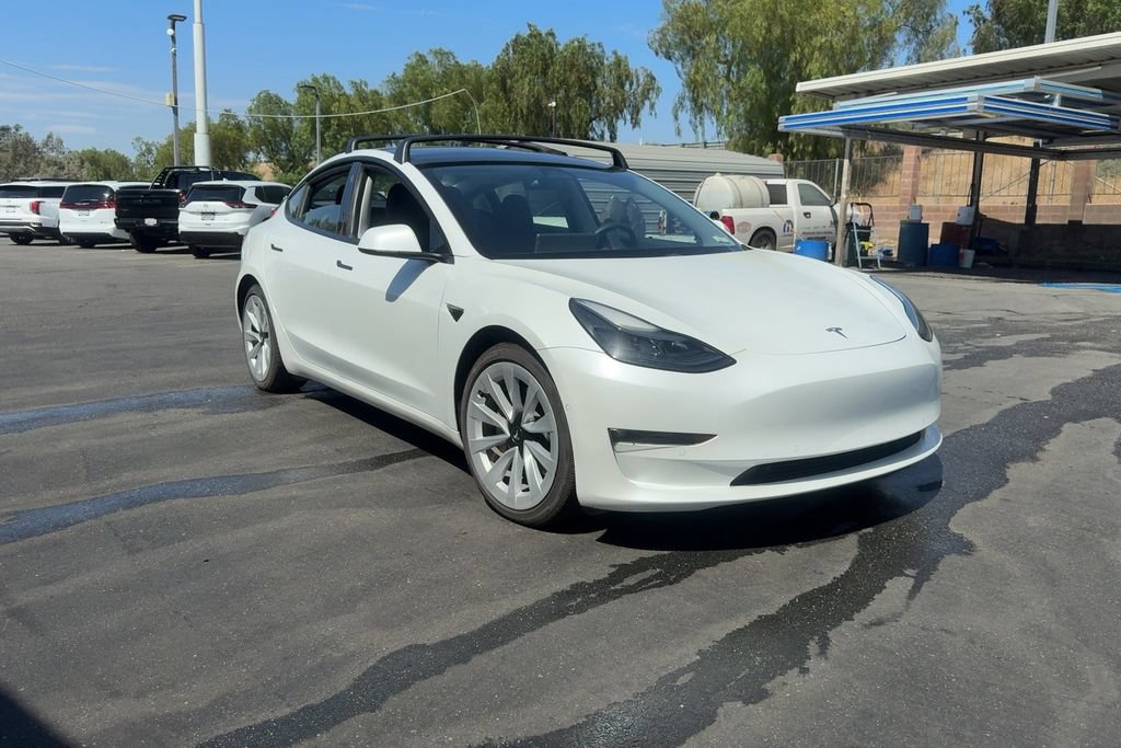 Used 2021 Tesla Model 3 Long Range AWD/4WD image 3