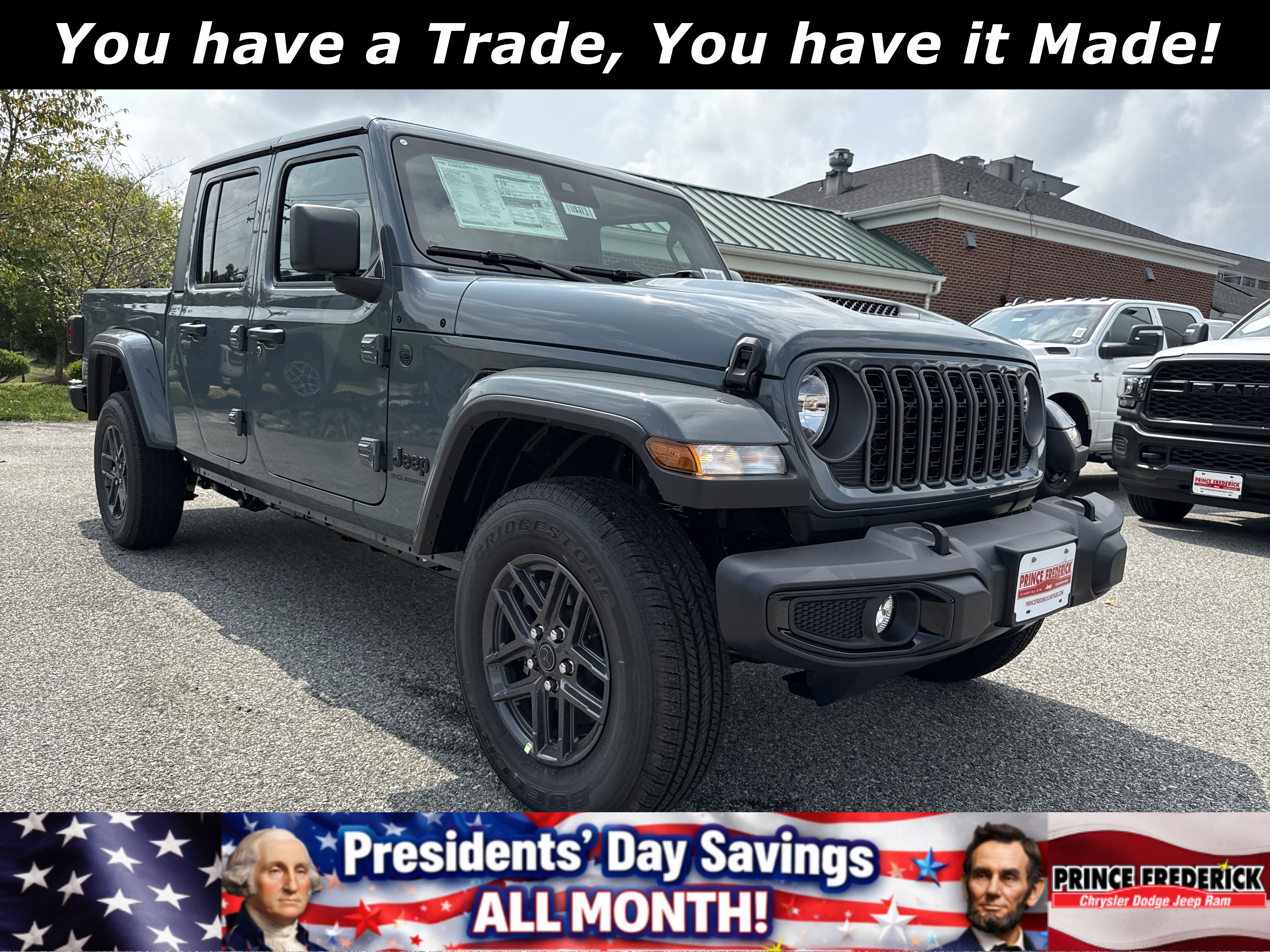 New 2025 Jeep Gladiator Sport