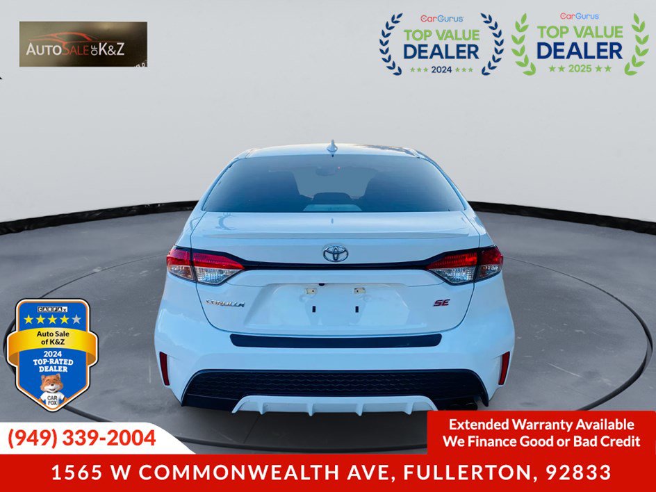 Used 2020 Toyota Corolla SE FWD image 3