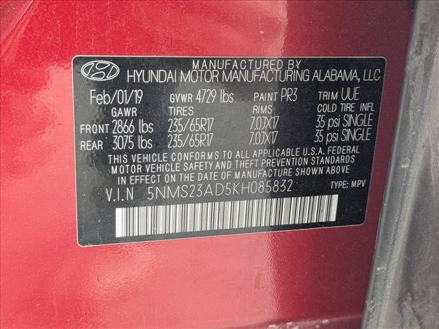 Used 2019 Hyundai Santa Fe SE FWD image 22