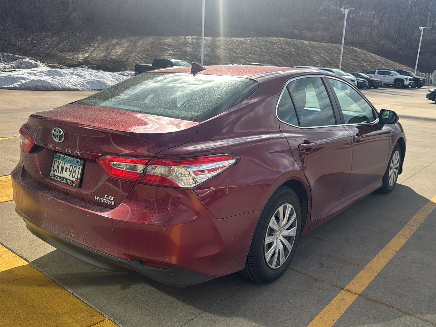 Used 2019 Toyota Camry LE w/ Sunroof Package image 9