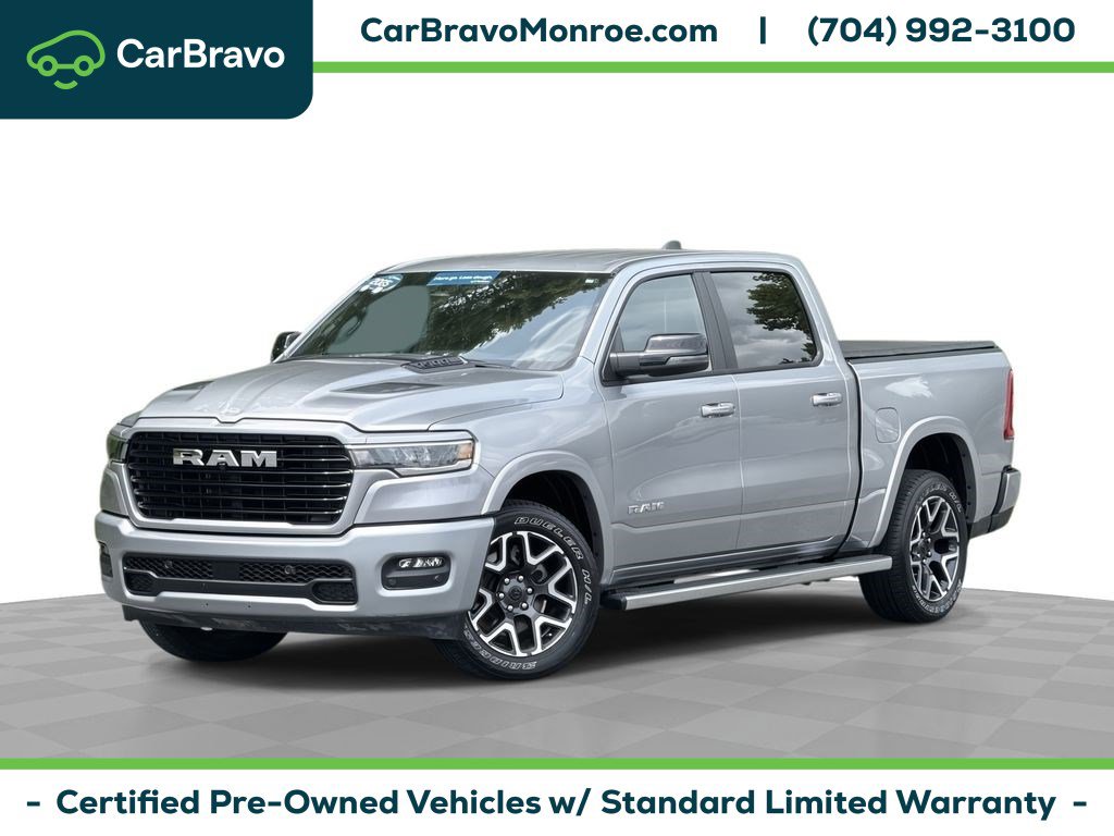Used 2025 RAM 1500 Laramie w/ Sport Appearance Package image 1