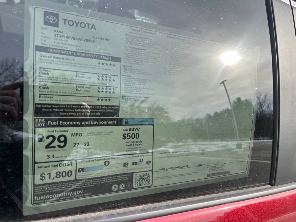 New 2025 Toyota RAV4 XLE image 30