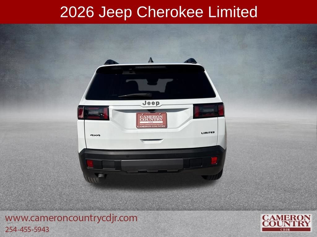 New 2026 Jeep Cherokee Limited AWD/4WD image 3