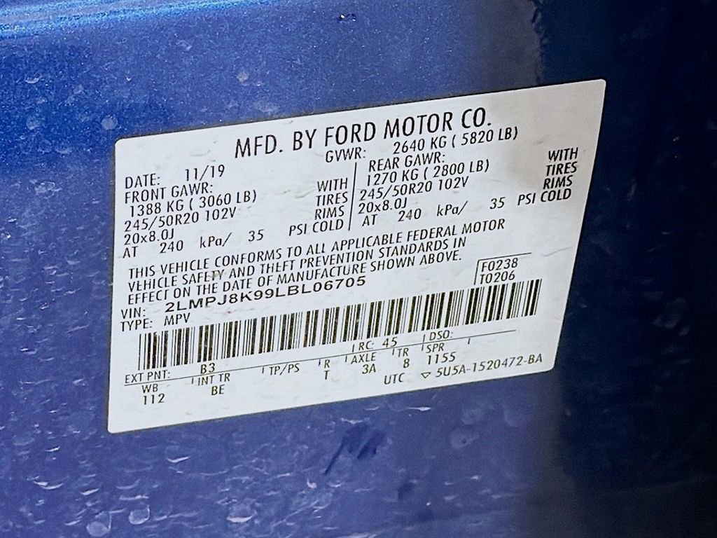 Used 2020 Lincoln Nautilus Reserve image 41