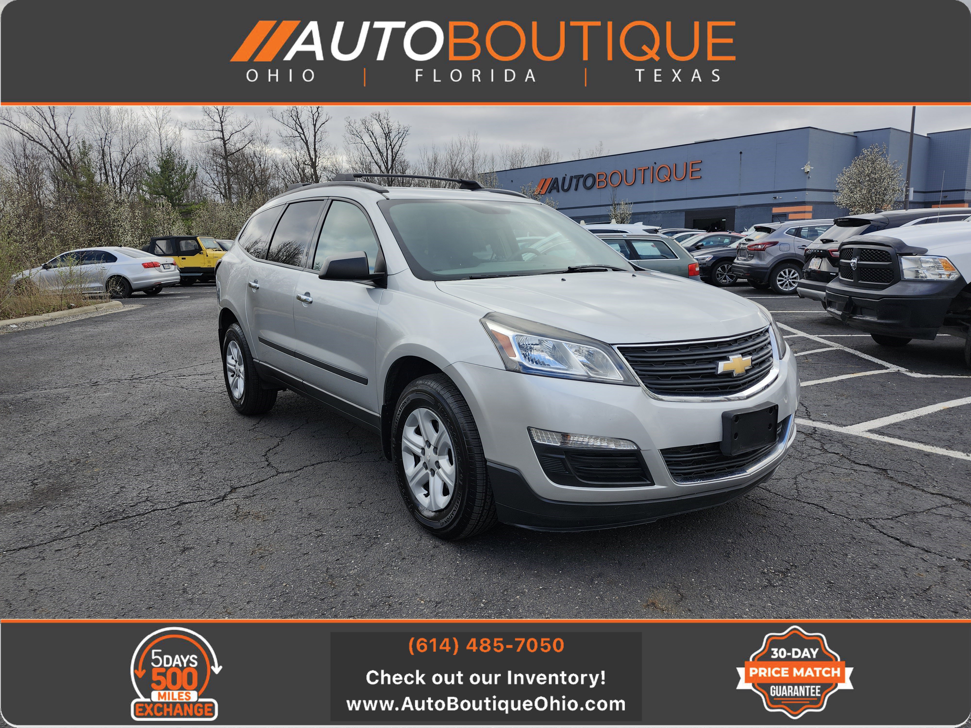 Used 2017 Chevrolet Traverse LS