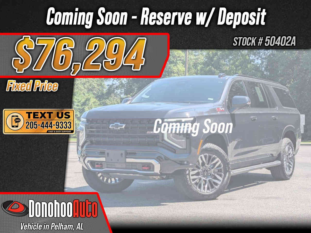 Used 2026 Chevrolet Suburban Z71 w/ Comfort Package AWD/4WD image 1