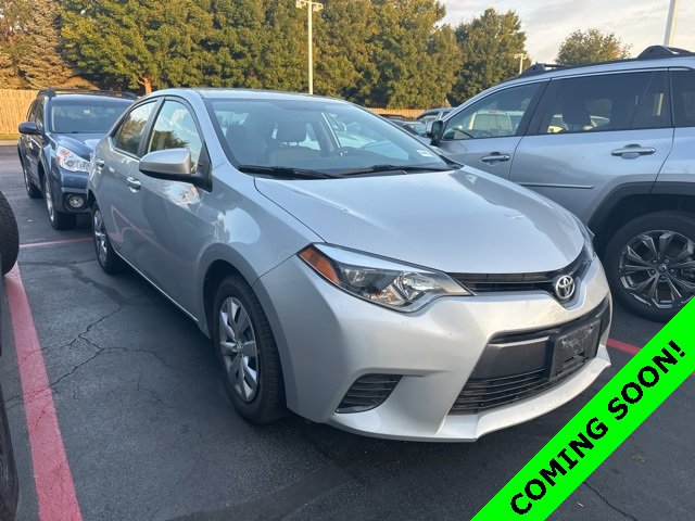 Certified 2015 Toyota Corolla LE