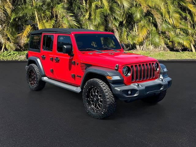 Used 2020 Jeep Wrangler Unlimited Sport AWD/4WD image 2