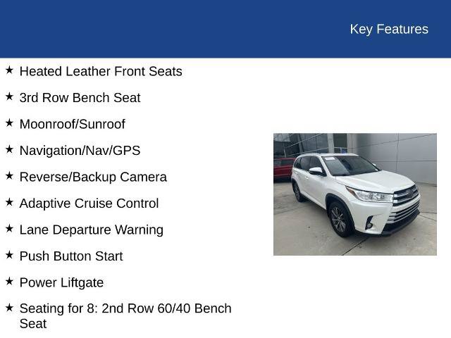 Used 2019 Toyota Highlander XLE AWD/4WD image 35