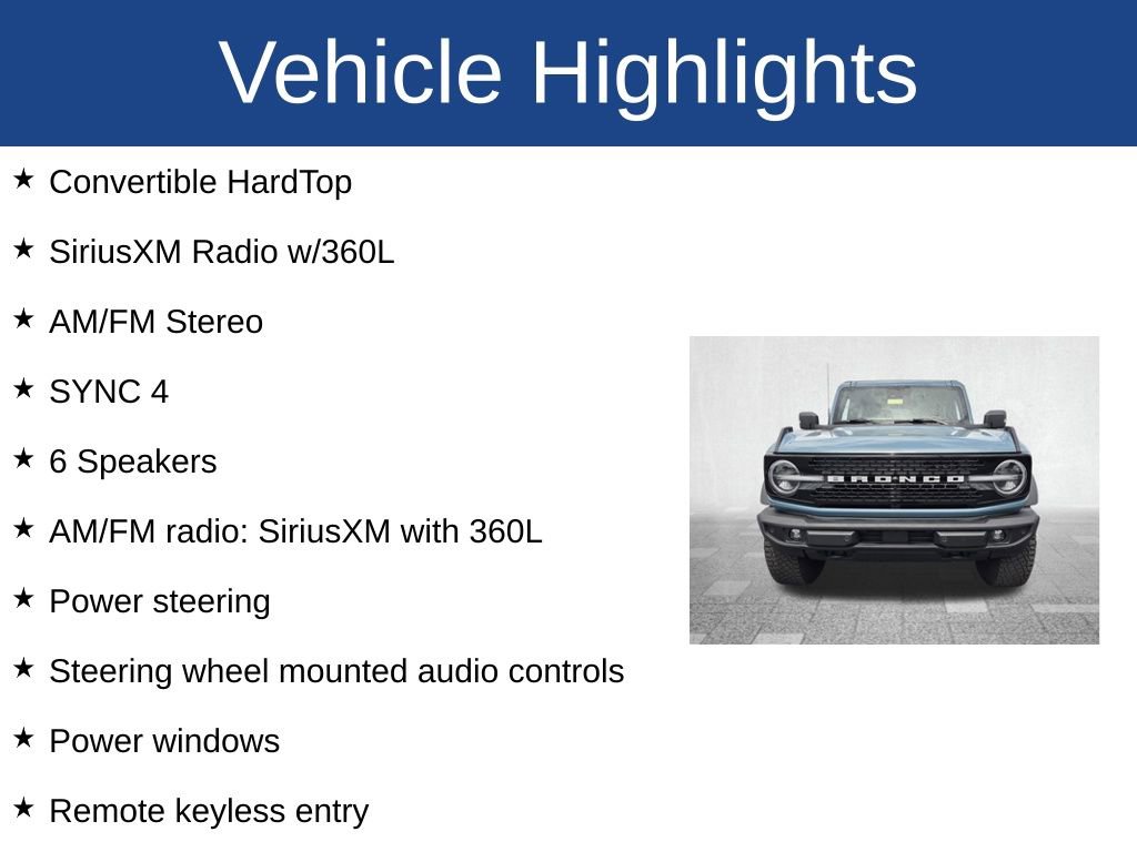 Used 2022 Ford Bronco Wildtrak image 3