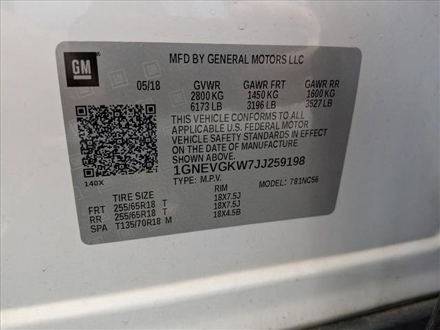 Used 2018 Chevrolet Traverse LT AWD/4WD image 15