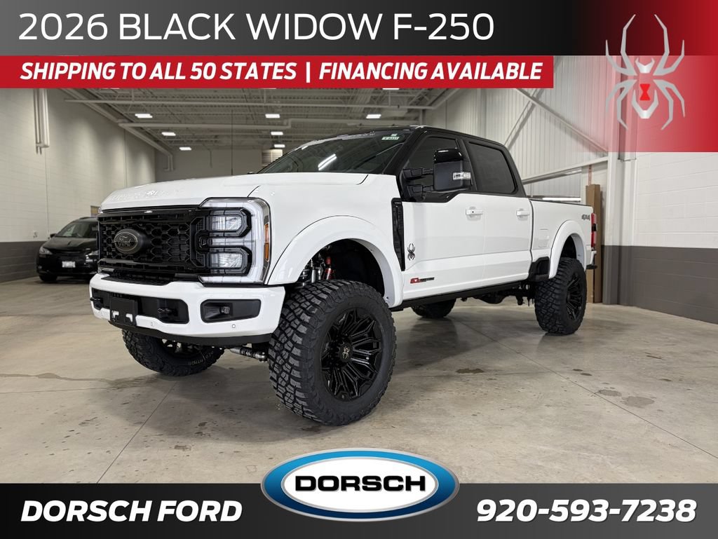 New 2026 Ford F250 Lariat w/ Black Appearance Package