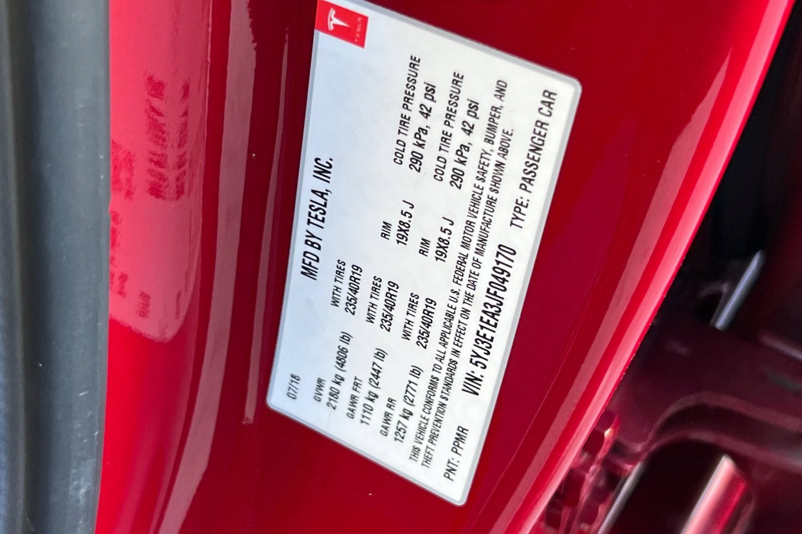 Used 2018 Tesla Model 3 Long Range RWD image 32