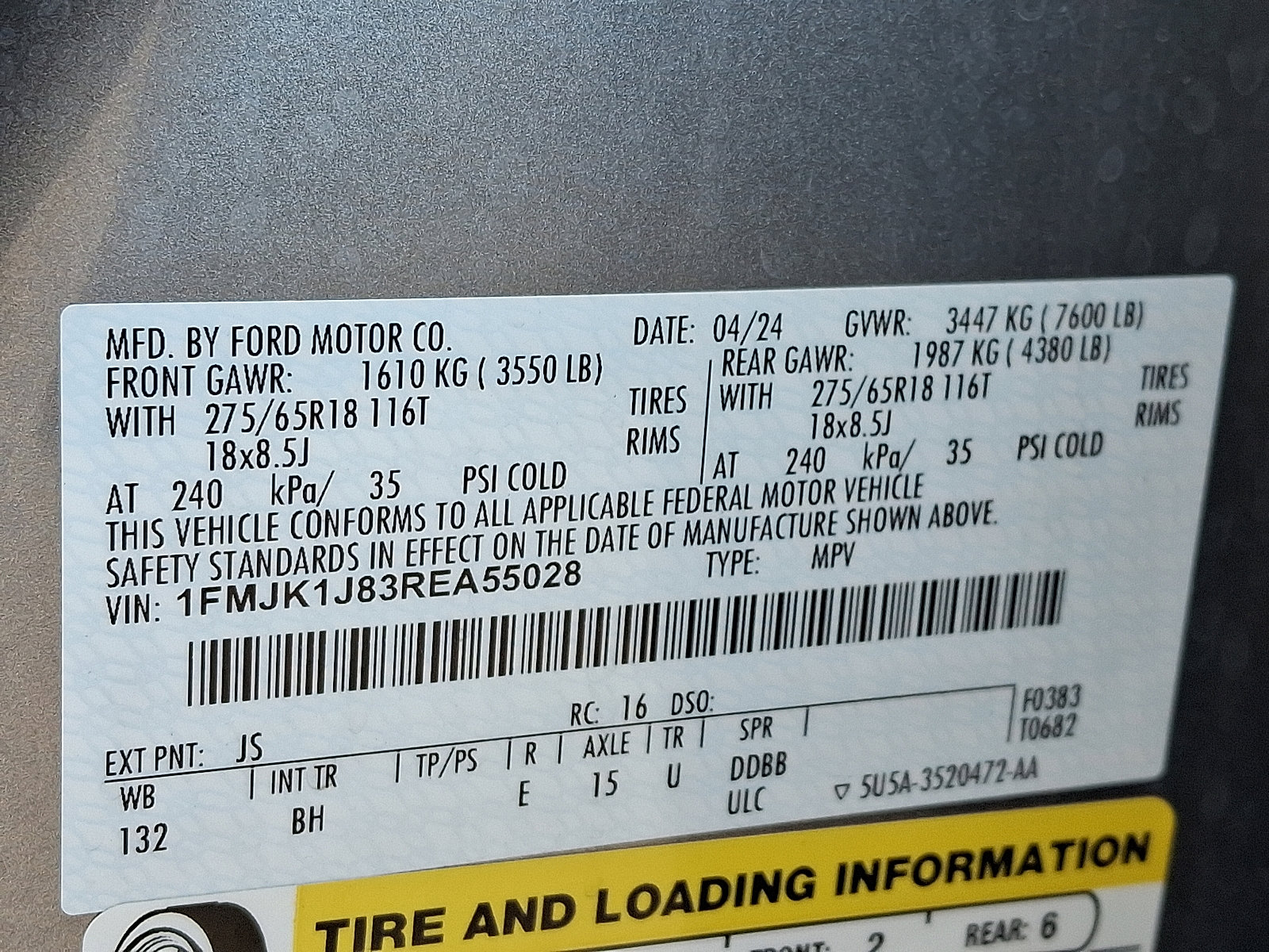 Used 2024 Ford Expedition Max XLT image 30