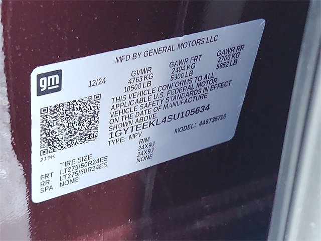 New 2025 Cadillac Escalade IQ Sport 1 w/ LPO, ONYX Package image 18