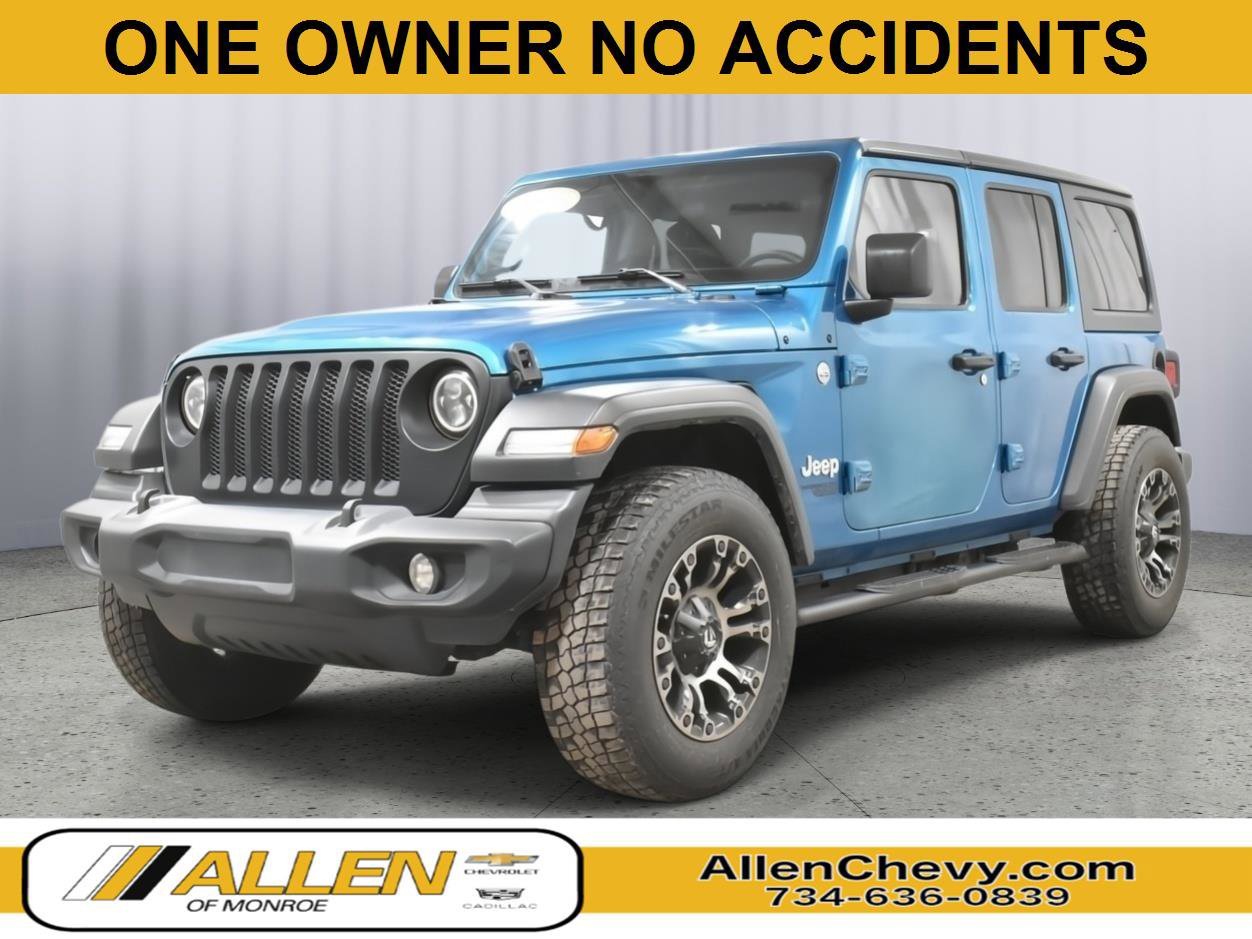 Used 2020 Jeep Wrangler Unlimited Sport AWD/4WD image 1