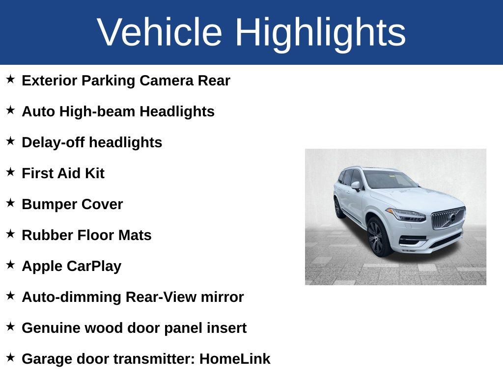 Certified 2023 Volvo XC90 B6 Ultimate w/ Protection Package Premier AWD/4WD image 5