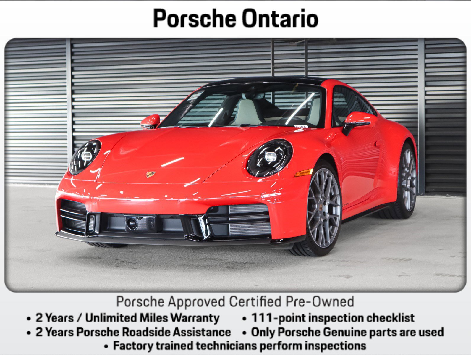Certified 2025 Porsche 911 Carrera image 1