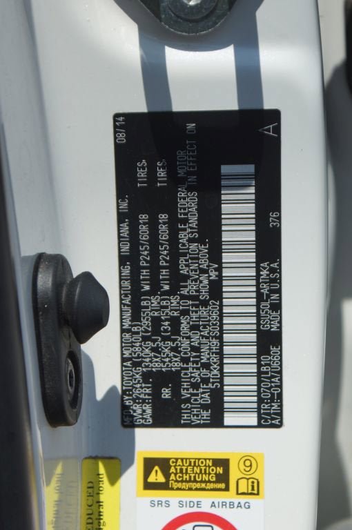 Used 2015 Toyota Highlander XLE FWD image 19