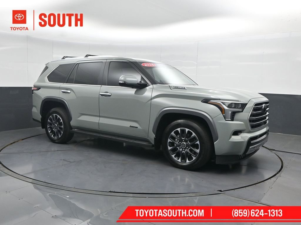 Used 2024 Toyota Sequoia Limited w/ Tow Technology Package AWD/4WD image 4