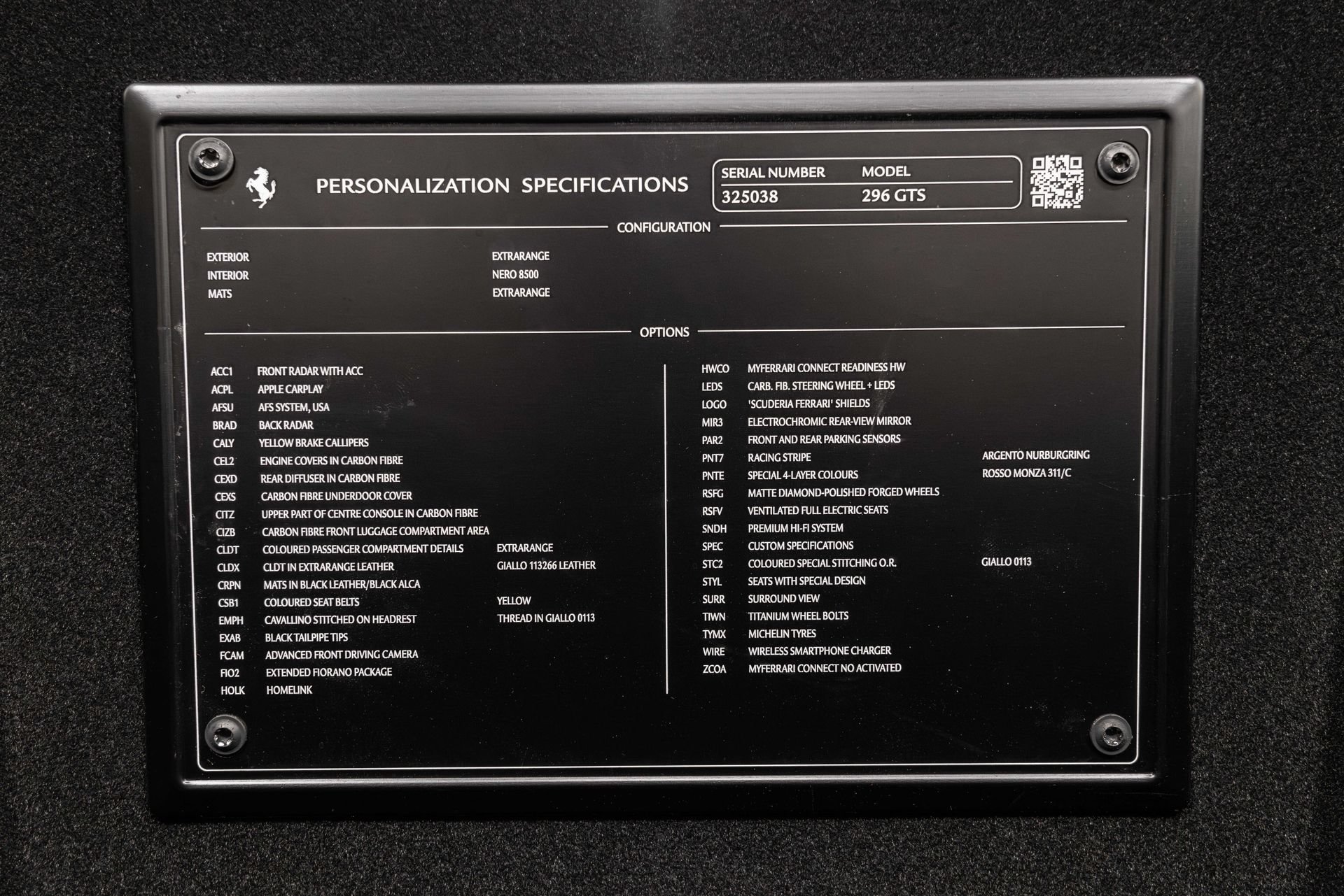 Certified 2025 Ferrari 296 GTS RWD image 26