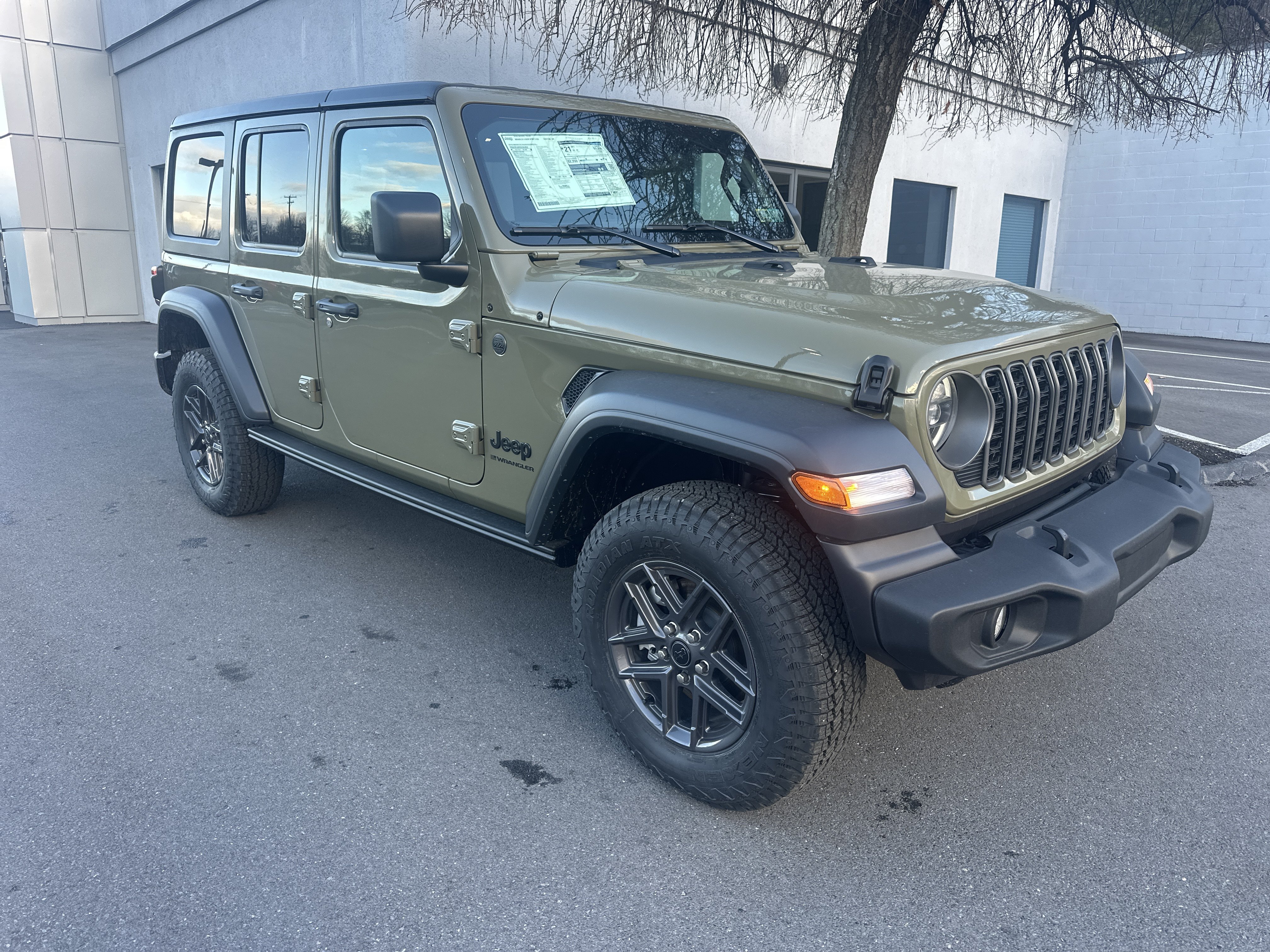 New 2026 Jeep Wrangler Unlimited Sport