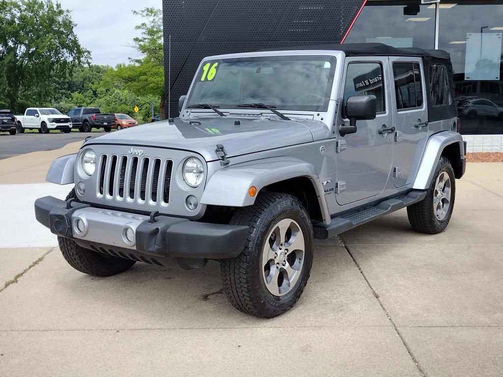 Used 2016 Jeep Wrangler Unlimited Sahara w/ Connectivity Group