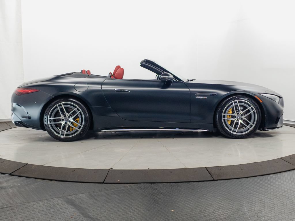 Certified 2024 Mercedes-Benz SL 63 AMG 4MATIC w/ Manufactur Interior Package image 35