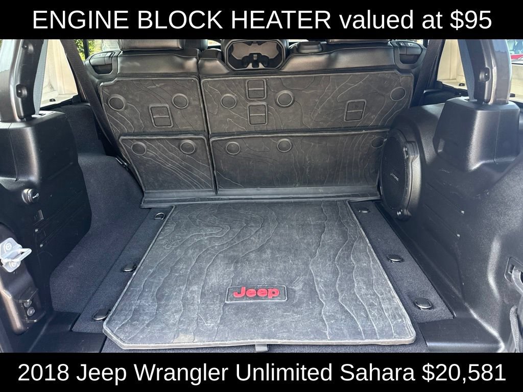 Used 2018 Jeep Wrangler Unlimited Sahara AWD/4WD image 15