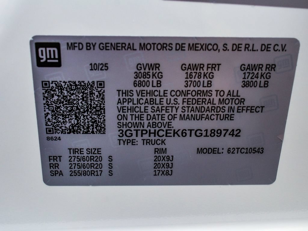 Used 2026 GMC Sierra 1500 Elevation w/ Elevation Select Package RWD image 14