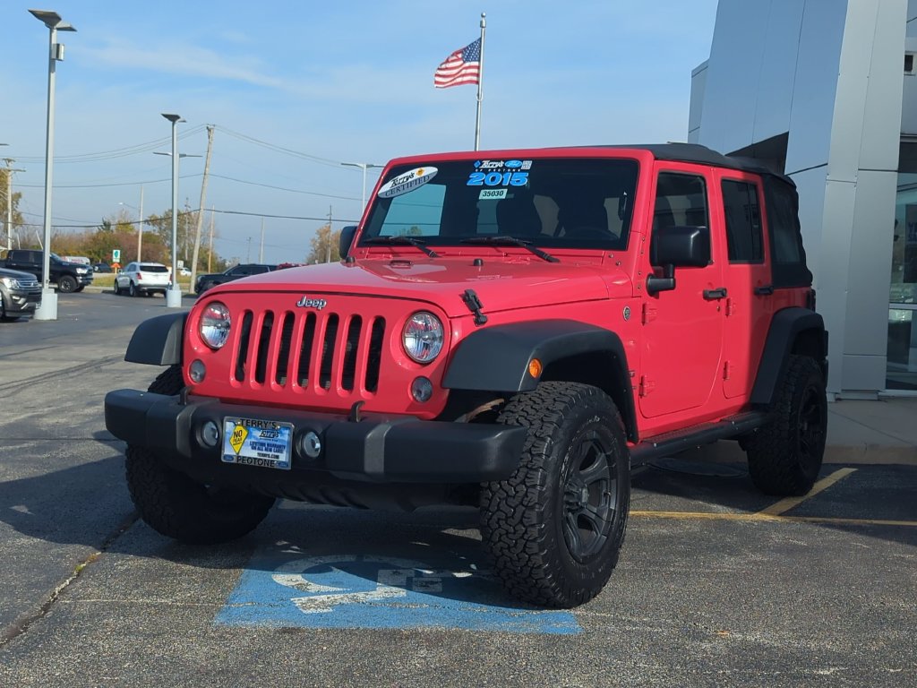 Used 2015 Jeep Wrangler Unlimited Sport w/ Quick Order Package 24S AWD/4WD image 7