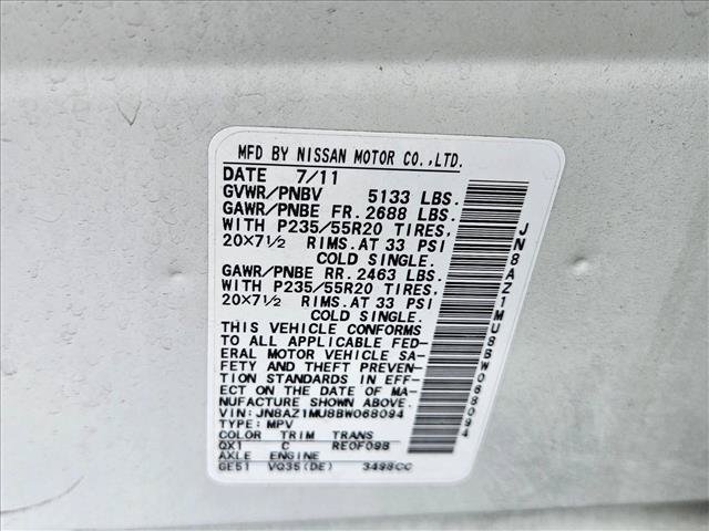 Used 2011 Nissan Murano LE w/ Navigation Pkg FWD image 18