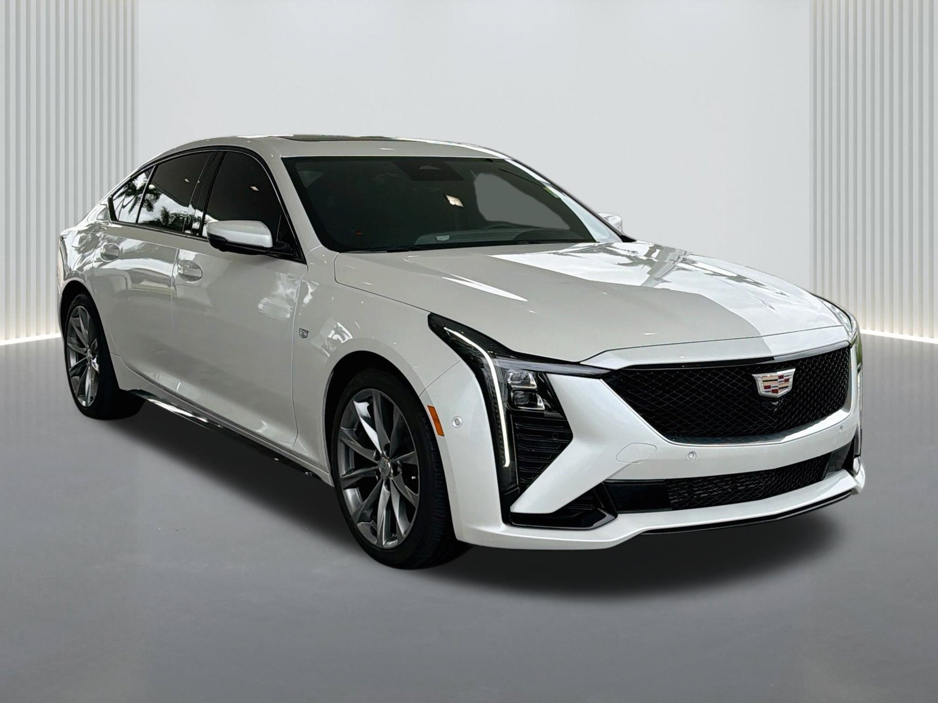 Certified 2025 Cadillac CT5 Sport w/ Sun And Sound Package RWD image 9