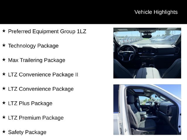 Used 2024 Chevrolet Silverado 1500 LTZ w/ LTZ Premium Package AWD/4WD image 12