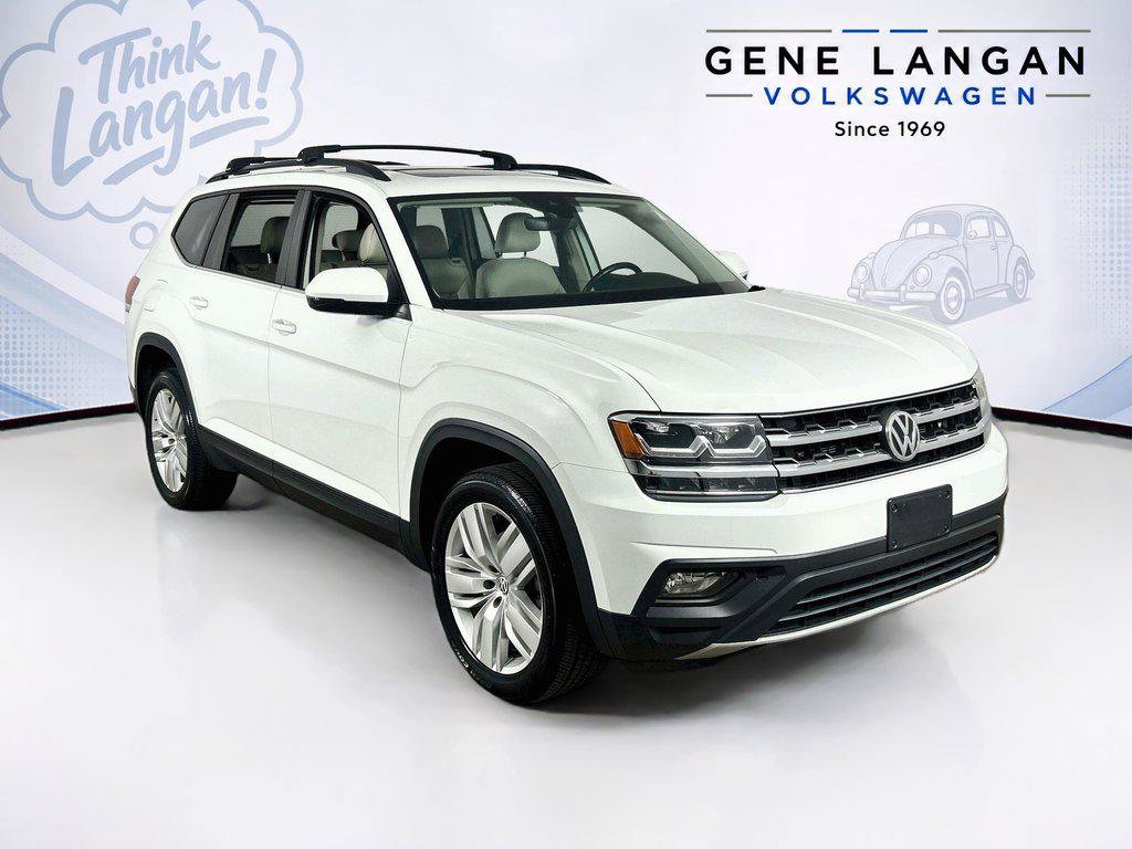 Certified 2020 Volkswagen Atlas SE w/ Panoramic Sunroof Package AWD/4WD image 3