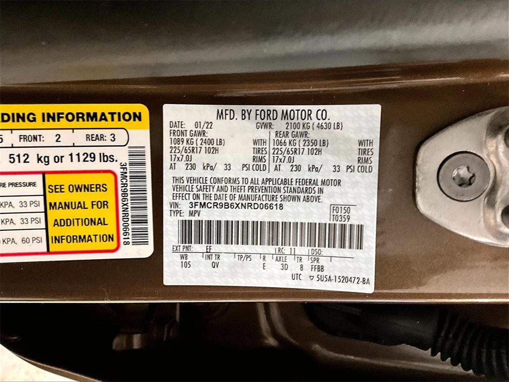 Used 2022 Ford Bronco Sport Big Bend w/ Convenience Package image 33