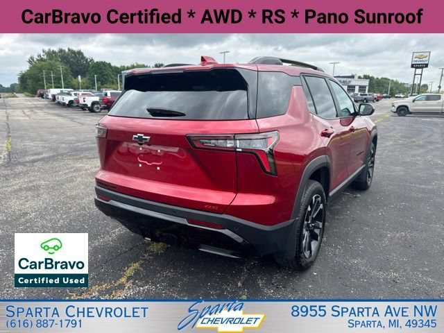 Certified 2026 Chevrolet Equinox RS AWD/4WD image 3