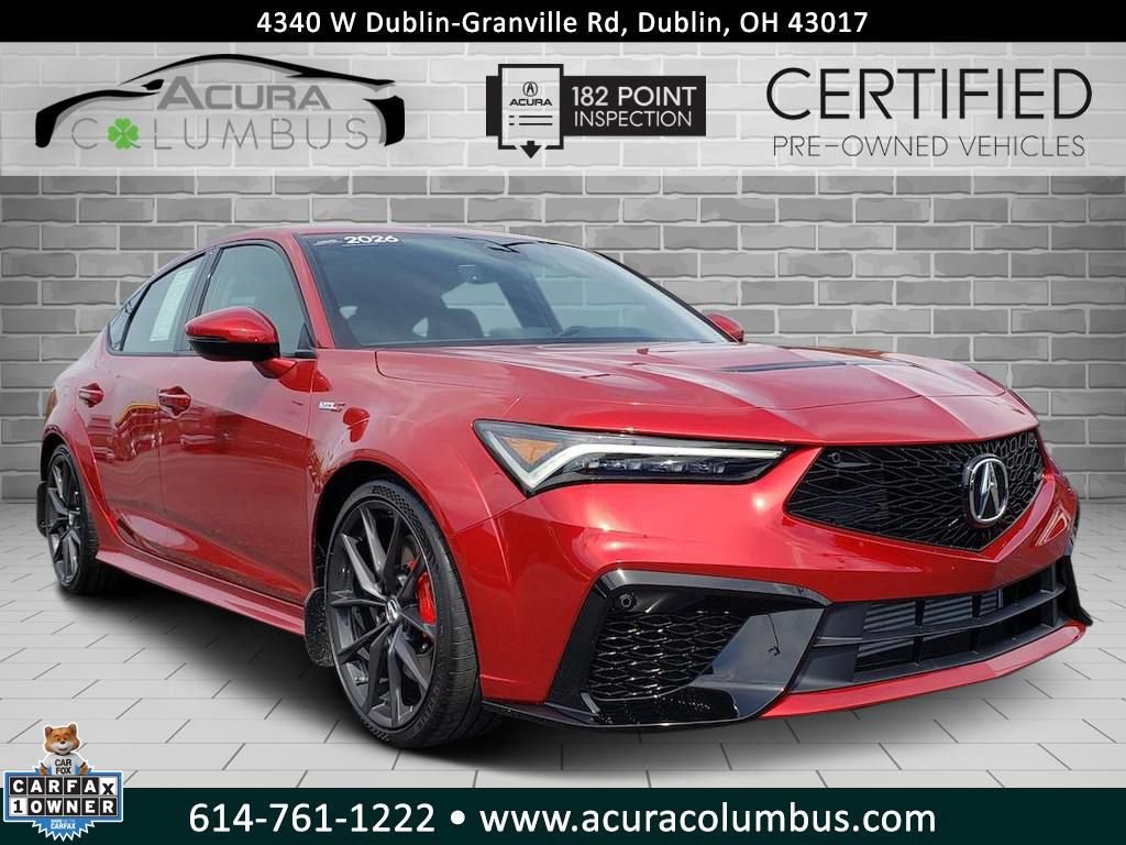 Certified 2026 Acura Integra Type S